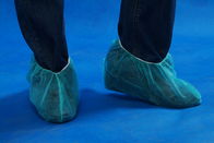 مكافحة زلة البلاستيك القدم يغطي الحذاء المتاح اللون الأزرق الفاتح سمك 30gsm المزود