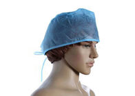 جراح المستشفى غطاء الرأس القابل للتصرف مادة البولي بروبلين المصنوعة يدويًا مع الدانتيل المزود