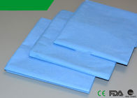 أوراق مسطحة PP ورقة البولي بروبلين غطاء السرير المتاح 40 بوصة × 48 بوصة اللون الأزرق المزود