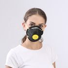 كأس تنفس FFP2 قناع مكافحة الغبار قناع حماية الوجه مع ارتداء الرأس المزود