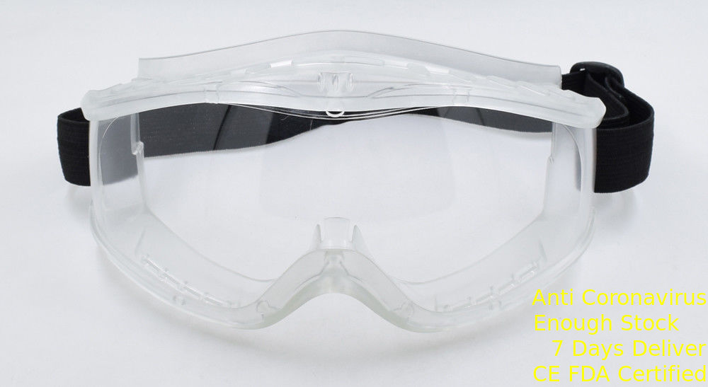 عيون حماية الطبية واضح نظارات واقية ، نظارات طبية مخصصة مريحة لمكافحة الضباب المزود