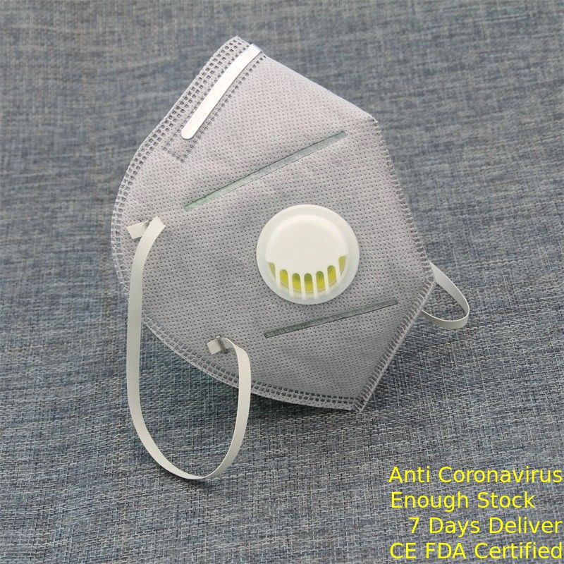 Eco Friendly Foldable FFP2 Mask , Protective Face Mask Anti Dust Anti Haze المزود