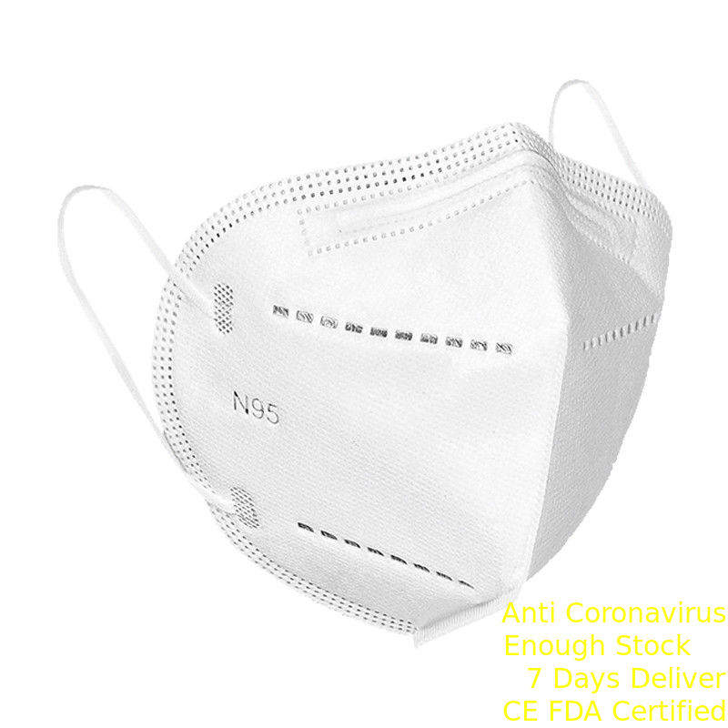 Comfortable FFP2 Respirator Mask , Antibacterial N95 Disposable Mask المزود