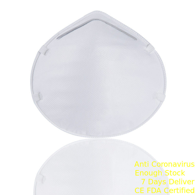 FFP2 كأس قناع الوجه القابل للتصرف لحماية الغبار من الاستخدام الصناعي المزود